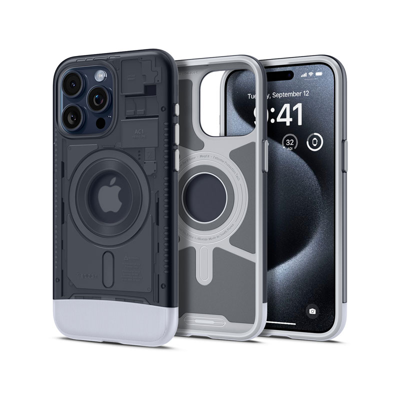 Spigen Classic C1 (MagFit) Case for iPhone 15 Pro