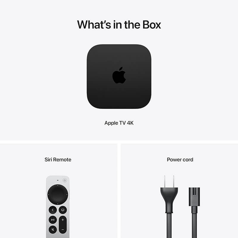 Apple TV 4K (3rd Gen) WiFi+Ethernet