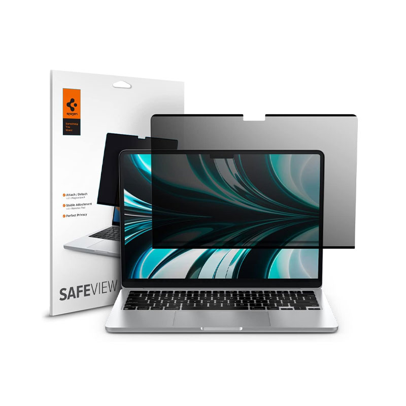 Spigen Safe View Screen Protector for MacBook Air 13" (M3,2025/2024)