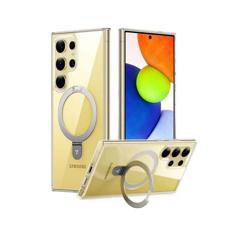 Torras Upro Ostand Clear Series Case for Galaxy S24 Ultra