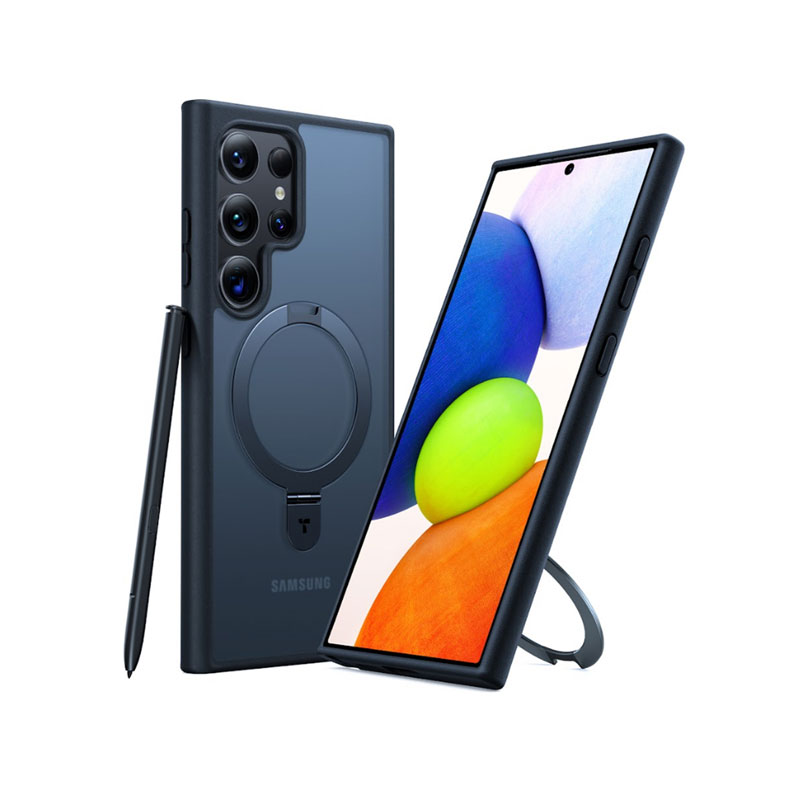 Torras Upro Ostand Clear Series Case for Galaxy S24 Ultra