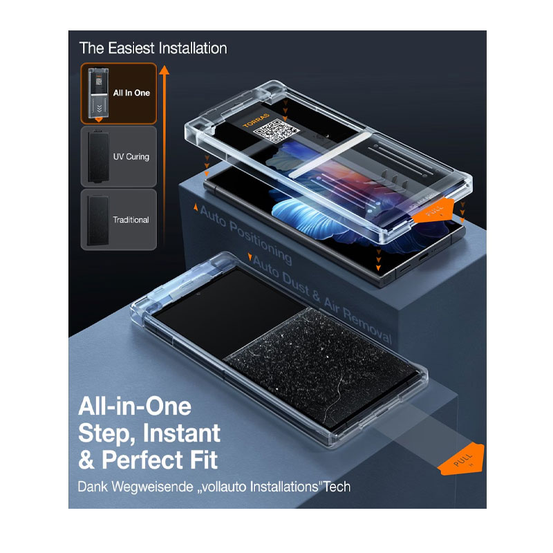 Torras Insta-III Master Series Screen Protector for Galaxy S24 Ultra