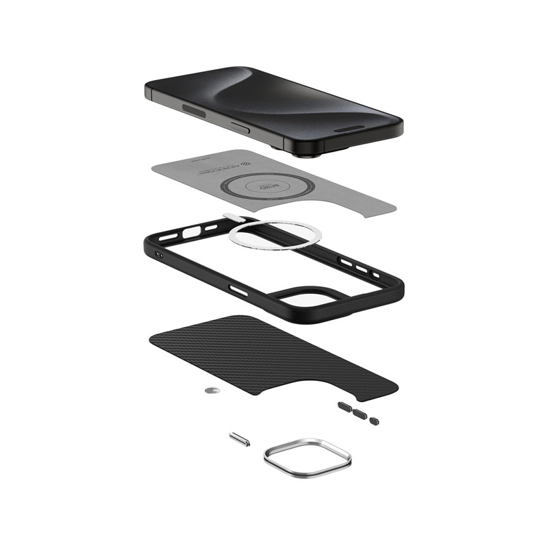 Spigen Enzo Aramid MagFit Case for iPhone 15 Pro Max