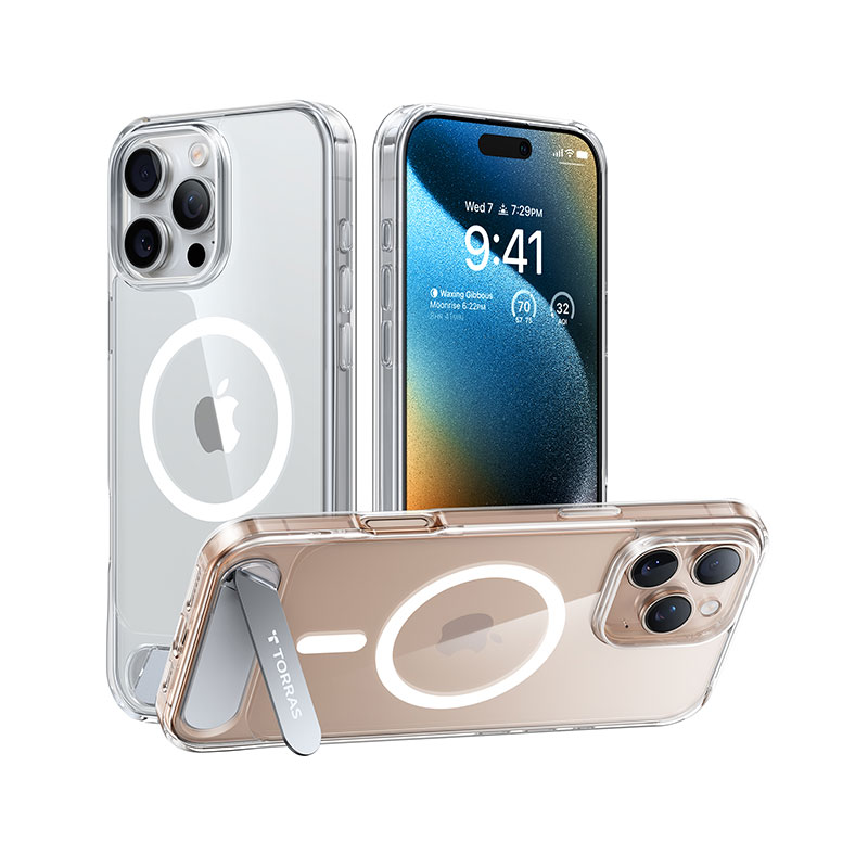 TORRAS Pstand Case for iPhone 16 Pro