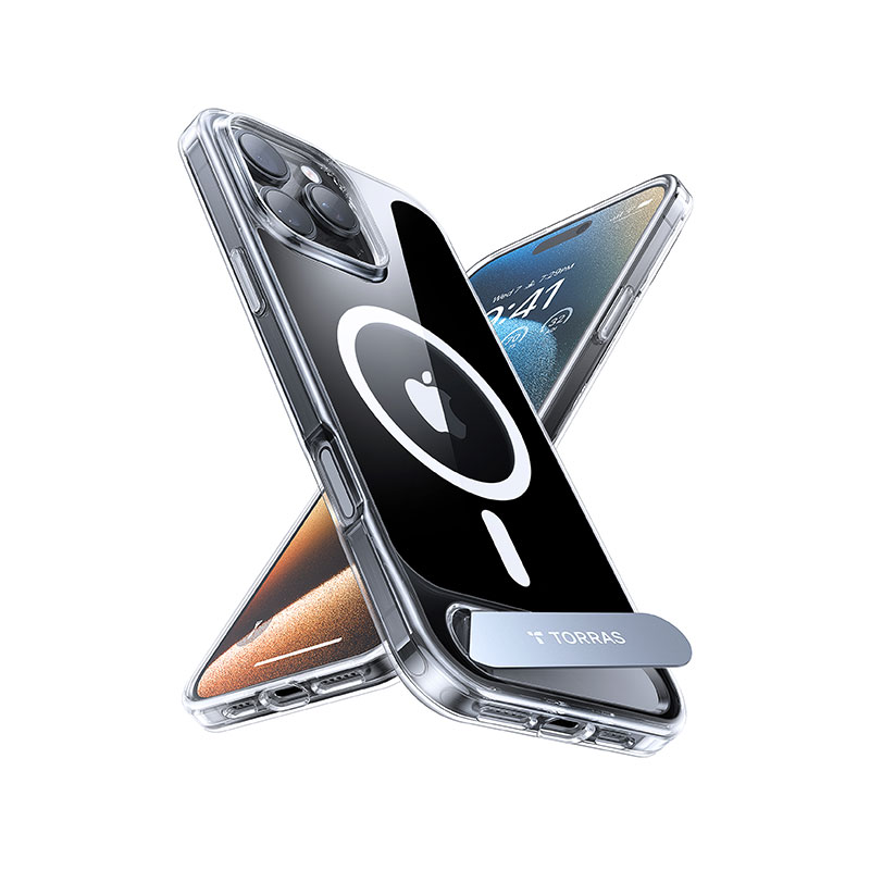 TORRAS Pstand Case for iPhone 16 Pro