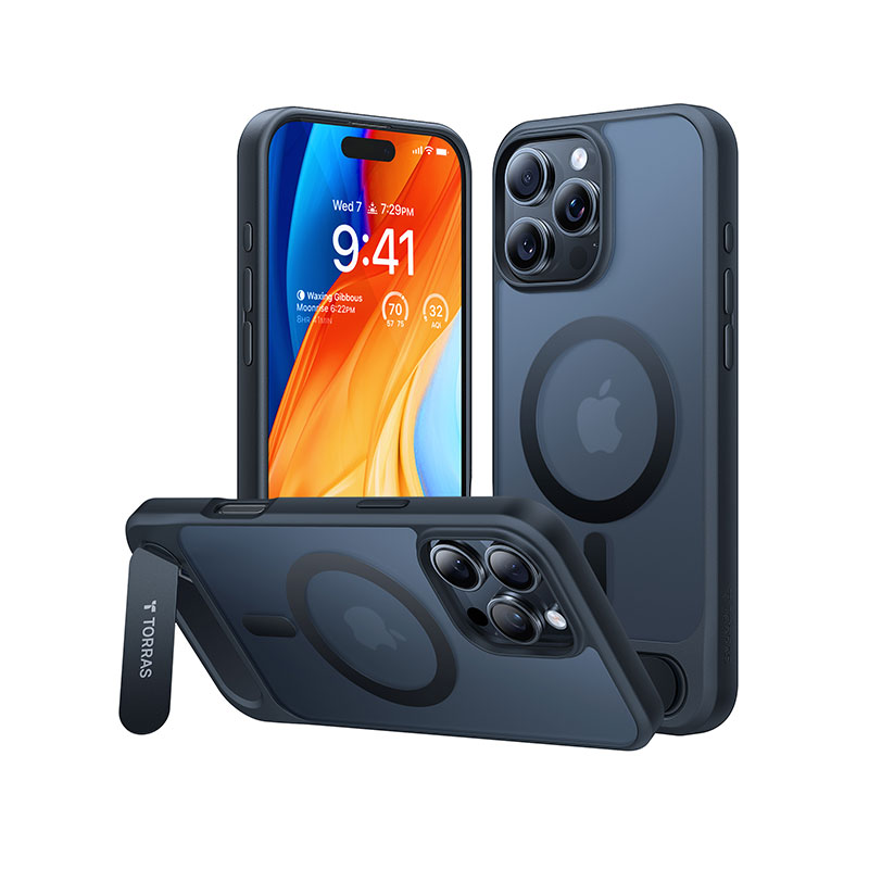 TORRAS Pstand Case for iPhone 16 Pro Max
