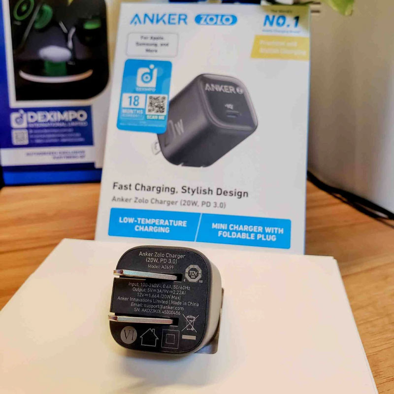 Anker Zolo IQ3 PD3.0 20W Charger