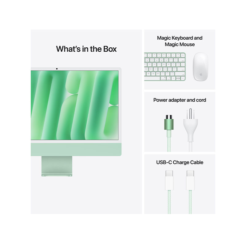 Apple iMac 24" M4 Chip 16/512GB Green (10C CPU 10C GPU)