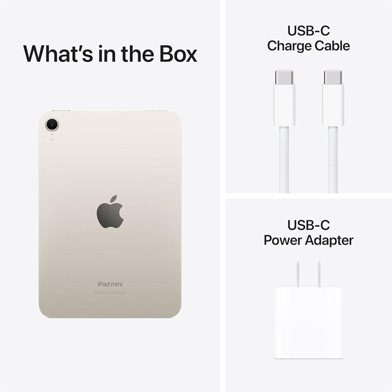 iPad Mini 7 WiFi 128GB Starlight