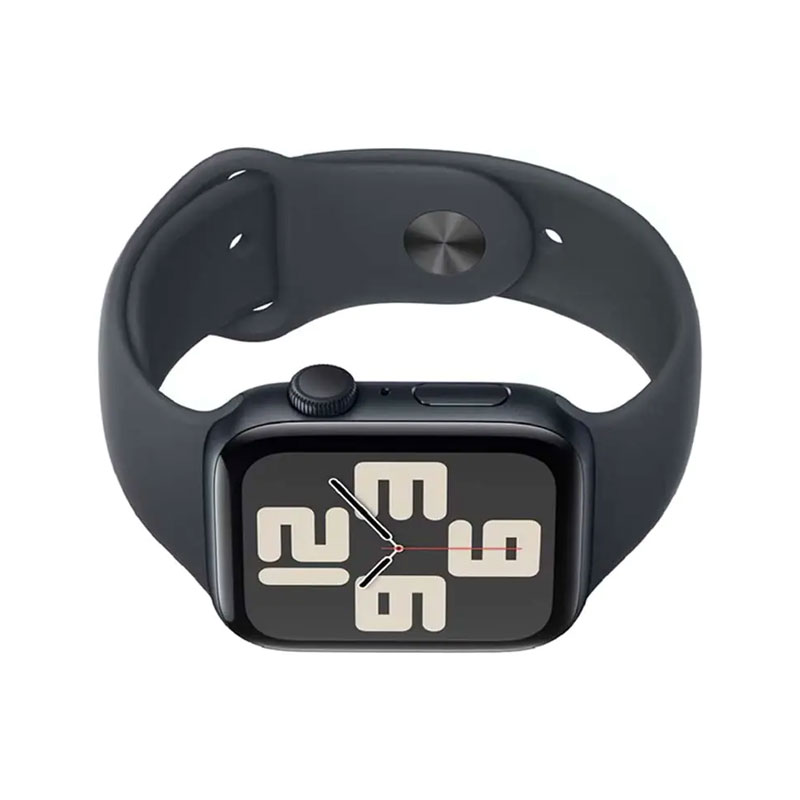 Apple Watch SE 2nd Gen GPS 44mm Midnight Aluminium Case with Midnight Sport Band M/L