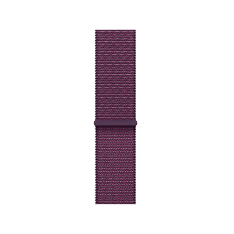 Apple Watch 10 46mm, GPS Rose Gold Aluminium Case with Plum Sport Loop