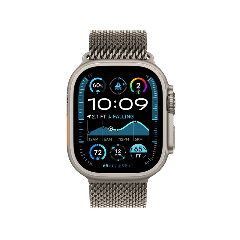 Apple Watch Ultra 2 GPS + Cellular, 49mm Natural Titanium Loop Natural