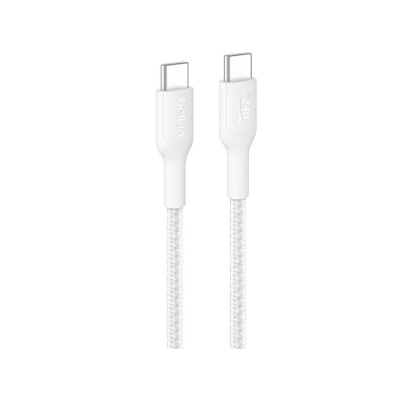 Belkin 240W USB-C to USB-C Braided Cable (2 Meter)