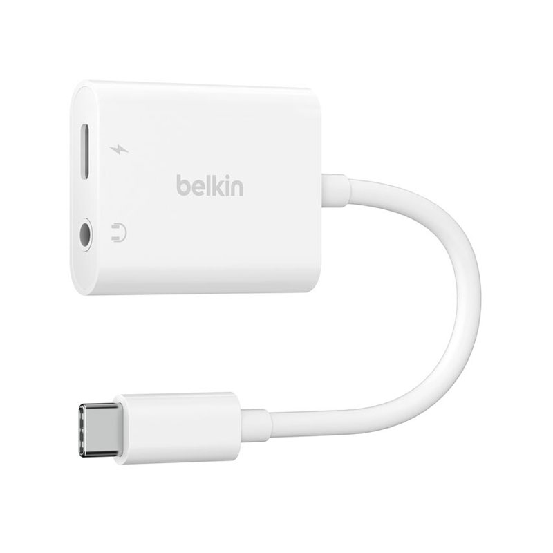 Belkin 60W 3.5mm Audio + USB-C Charge Adapter