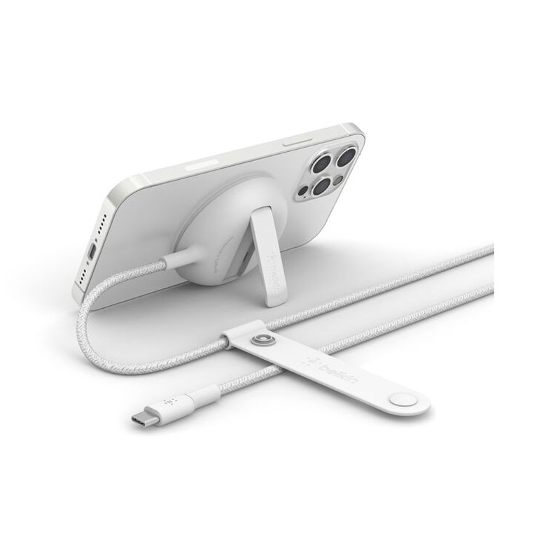Belkin Portable Wireless Charger Pad with Official MagSafe Charging 15W