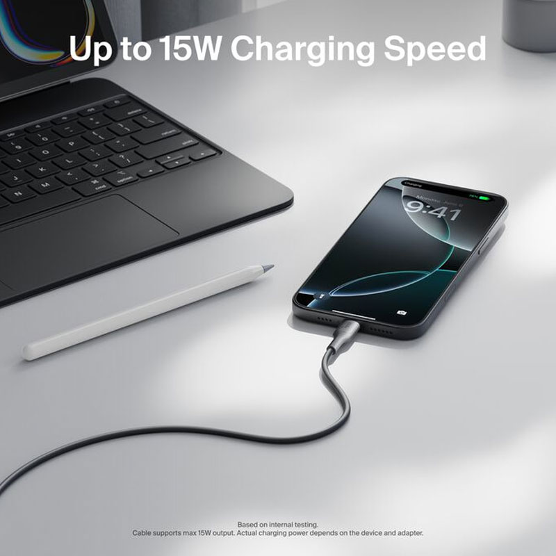 Belkin 15W USB-A to USB-C Cable (1 Meter)