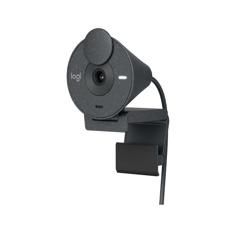 Logitech Brio 300 Webcam with Auto Light Correction