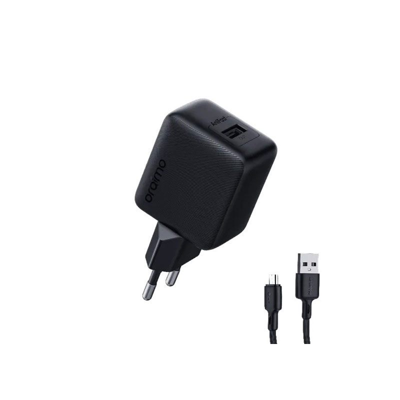 Oraimo Cannon 18S 18W Wall Charger with Micro USB Cable