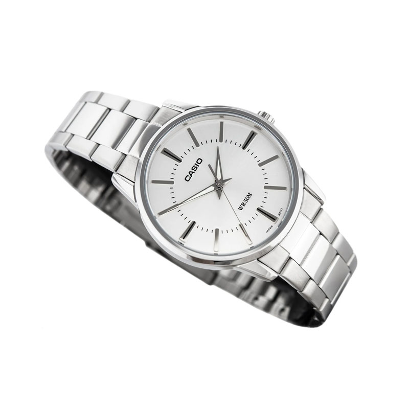 Casio Enticer MTP-1303D-7AVDF Silver Chain Men's Watch 