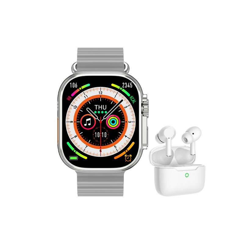 Daniel Klein A8 ULTRA-7 Smart Watch with Earpods