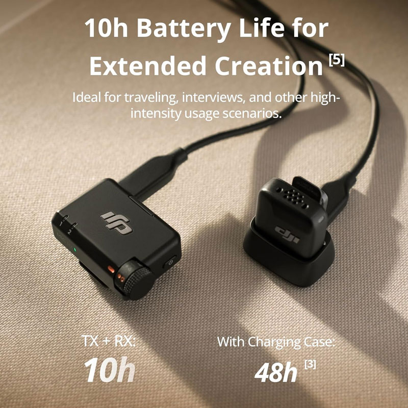 DJI Mic Mini (1 TX + 1 RX) Wireless Microphone