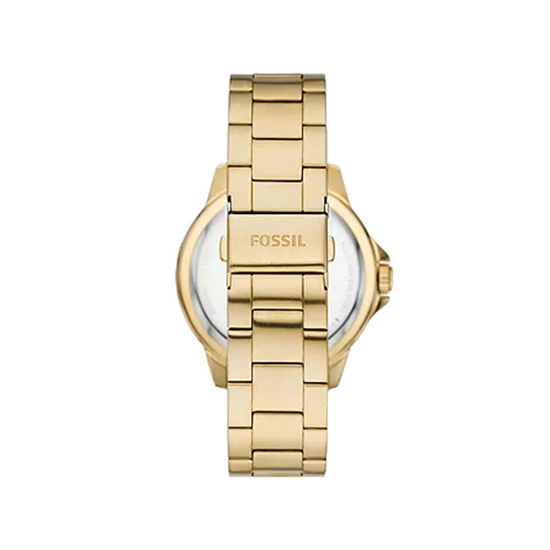 Fossil Bannon Automatic Gold-Tone Stainless Steel Men's Watch (BQ2680)