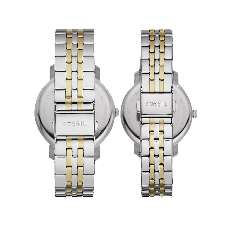 Fossil BQ2467SET His and Her Lux Luther Couple Watch