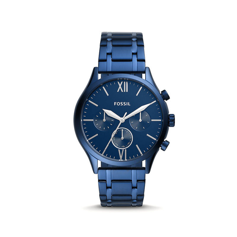 Fossil Fenmore Midsize Multifunction Navy Men's Watch (BQ2403)