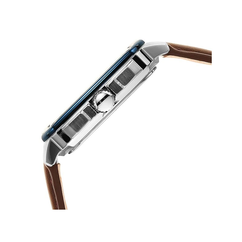 Fossil Inscription Automatic Brown Leather Men's Watch (BQ2571)