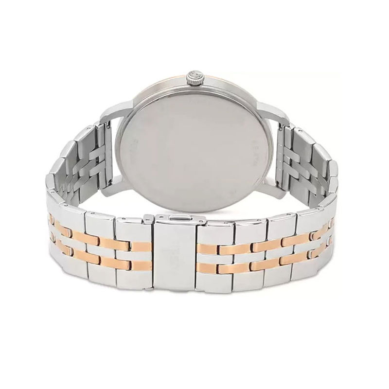 Fossil Lux Luther Three-Hand Two-Tone Stainless Steel Men’s Watch (BQ2417)