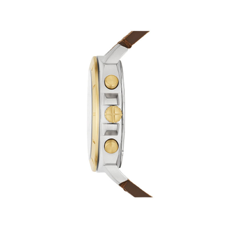 Fossil Privateer Chronograph Medium Brown Leather Men’s Watch (BQ2730)