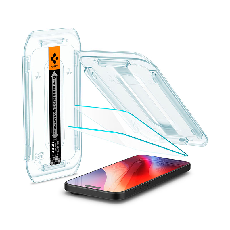 Spigen GLAS.tR EZ Fit Screen Protector for iPhone 16 Pro (1Pc)