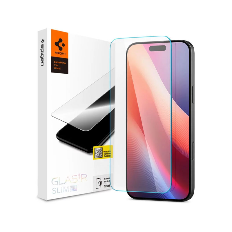 Spigen GLAS.tR Slim HD Screen Protector for iPhone 16 Pro Max (1Pc)