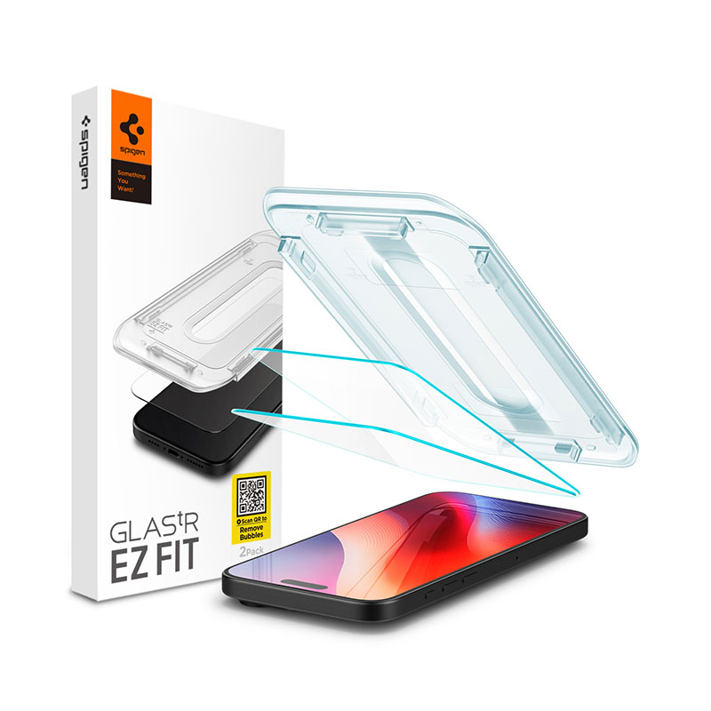 Spigen GLAS.tR EZ Fit Screen Protector for iPhone 16 Pro (1Pc)