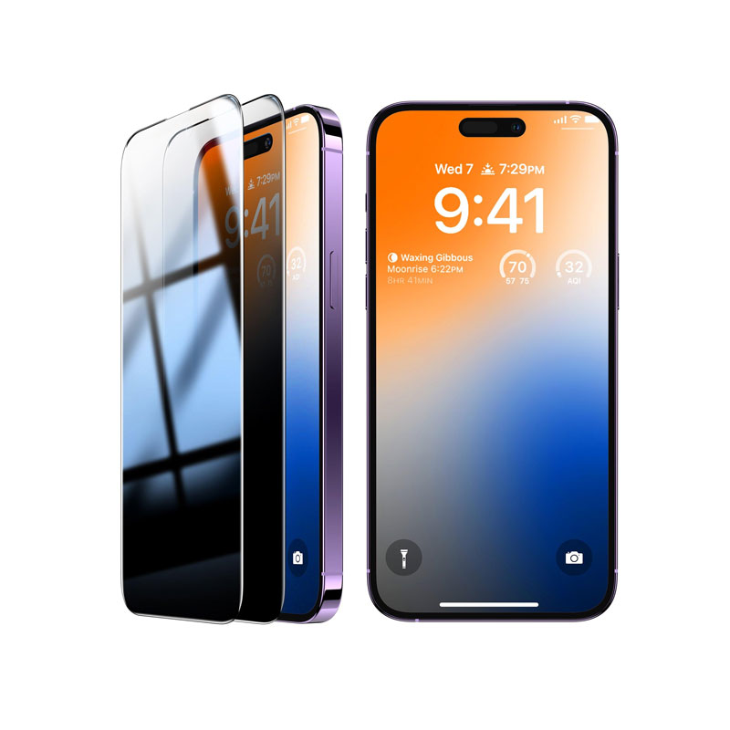 TORRAS Install Master Privacy Screen Protector for iPhone 17 Pro Max/ 16Pro Max