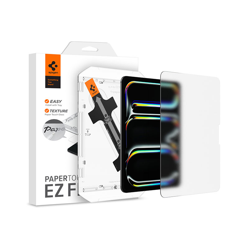 Spigen Paper Touch EZ Fit Screen Protector for iPad Pro 11" 2025/2024