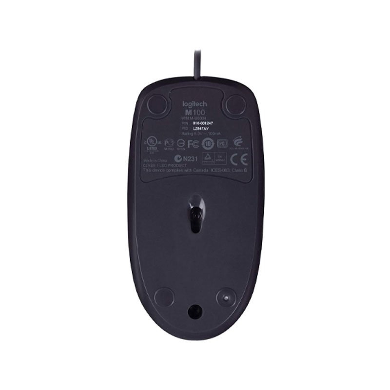 Logitech B100 Optical USB Mouse