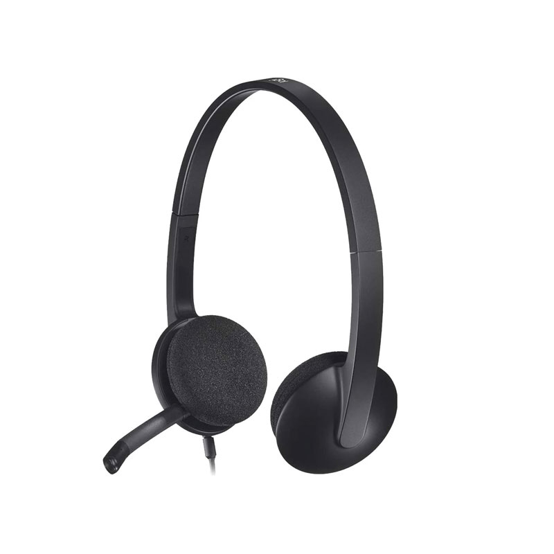 Logitech H340 Stereo USB Headphone with Microphone