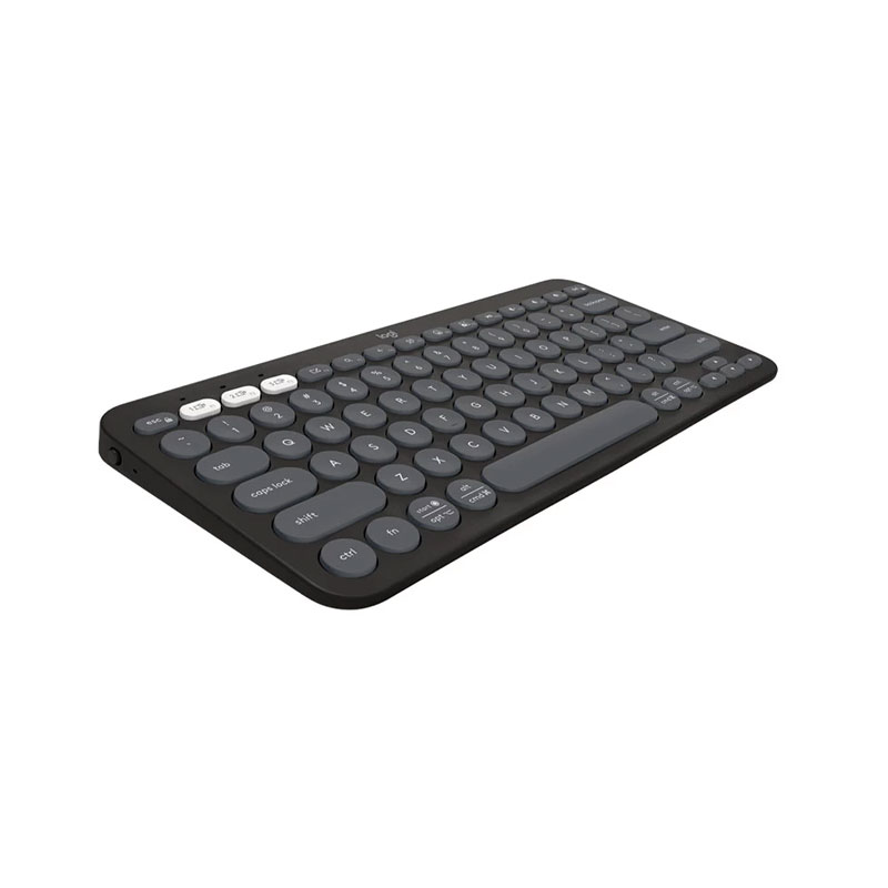 Logitech Pebble Keys 2 K380S Multi-Device Tonal Graphite Bluetooth Keyboard