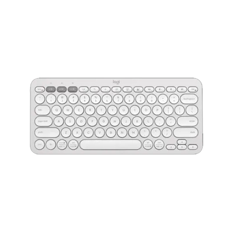 Logitech Pebble Keys 2 K380S Multi-Device Tonal Graphite Bluetooth Keyboard