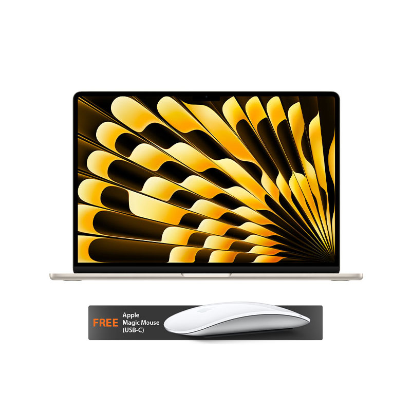 MacBook Air 15" M4 Chip 24/512GB Starlight (10C CPU 10C GPU)