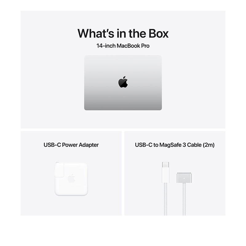 MacBook Pro 14" M4 Chip 24GB/1TB Silver (10C CPU 10C GPU)