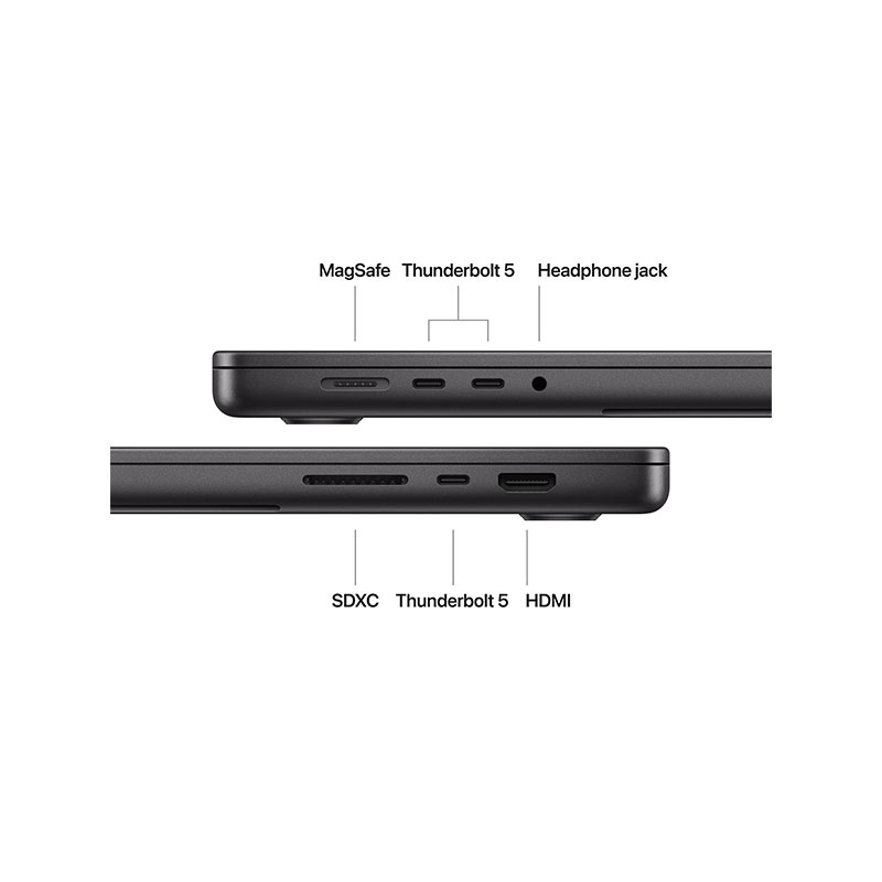 MacBook Pro 16" M4 Max Chip 36GB/1TB Space Black (14C CPU 32C GPU)