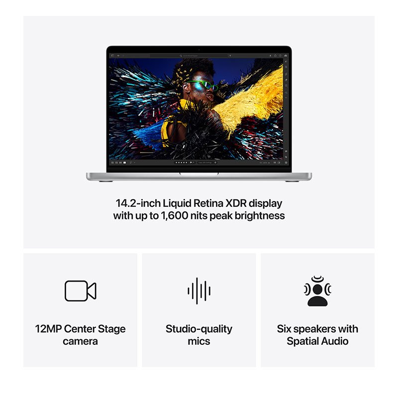MacBook Pro 16" M4 Pro Chip 48/512GB Silver (14C CPU 20C GPU)