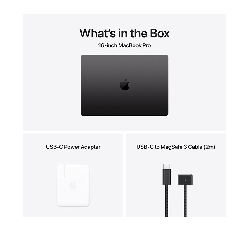 MacBook Pro 16" M4 Pro Chip 24/512GB Space Black (14C CPU 20C GPU)