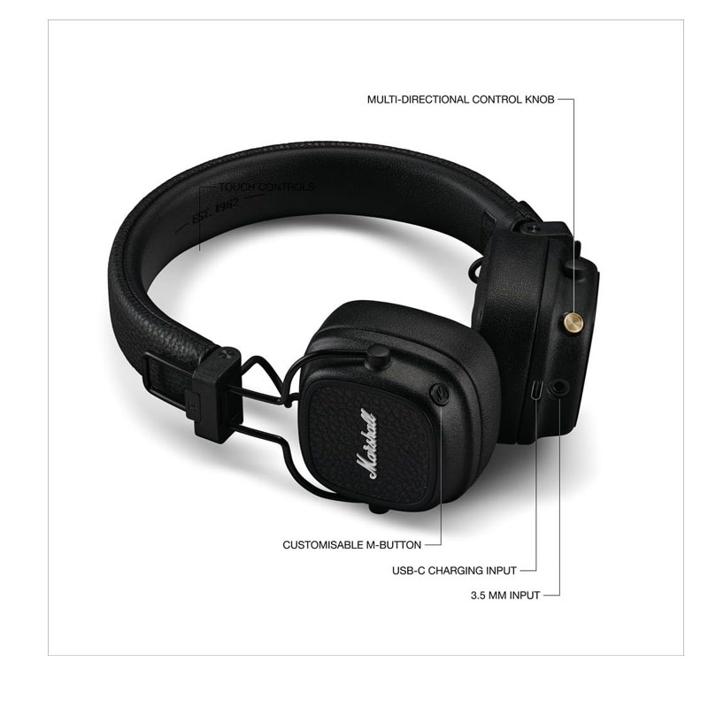 Marshall Major V On-Ear Wireless Headphone