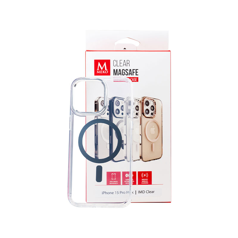 Meko Impact Injection Moulded Case for iPhone 15 Pro Max