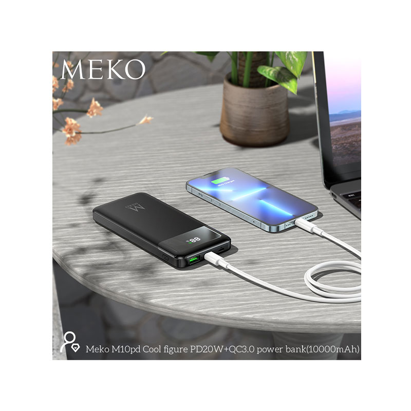 Meko M10PD 30W 10000mAh Power Bank