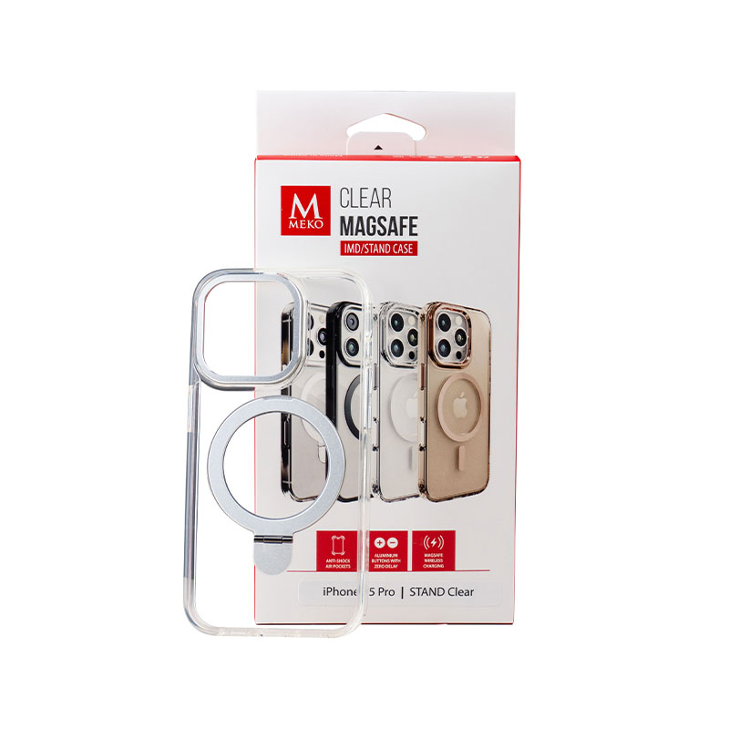 Meko Stand Case for iPhone 15 Pro