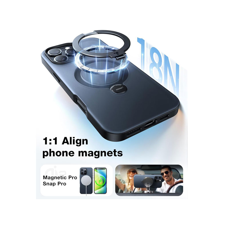 Torras Ostand Spin Series Case for iPhone 15 Pro Max